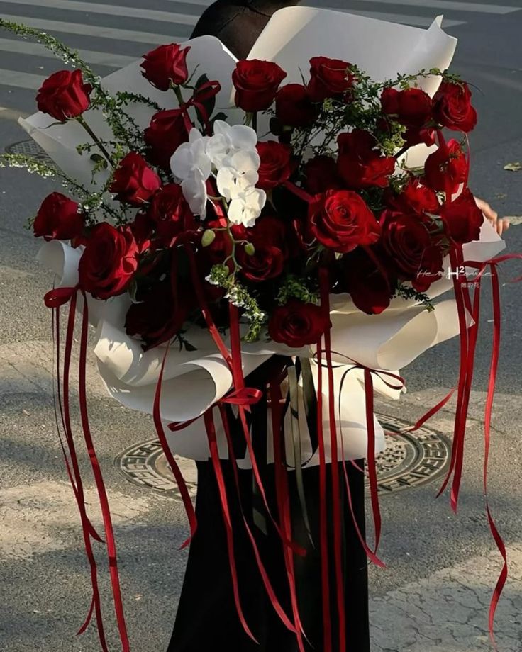 red flowers bouquet